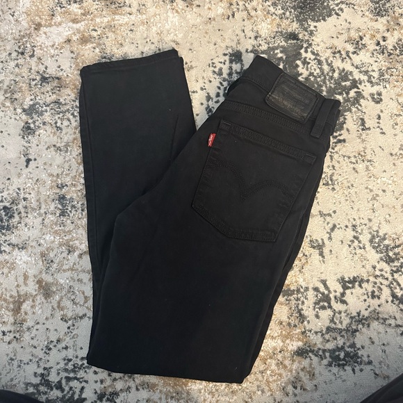 LEVIS PREMIUM Wedgie Straight Fit Women's Jeans SIZE 24 - Picture 3 of 7